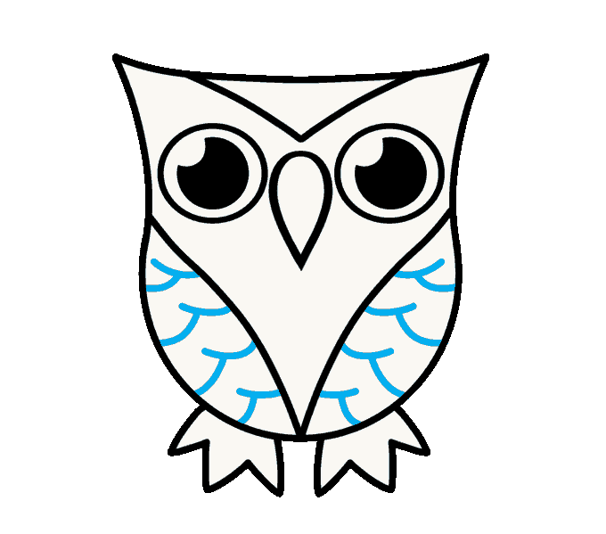680x599  - Owl Drawing Ideas