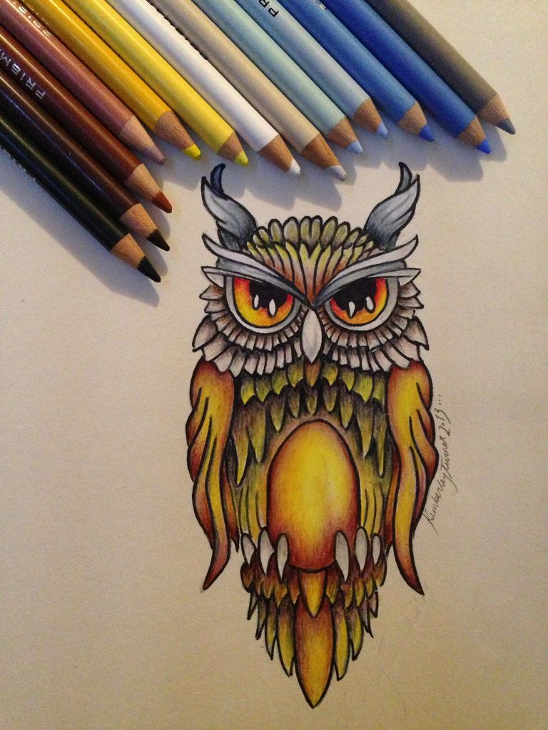 Owl Drawing Ideas At Paintingvalley Com Explore Collection Of