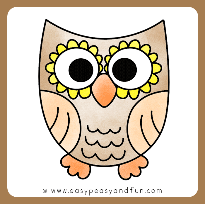 700x696 How To Draw An Owl - Owl Drawing Step By Step