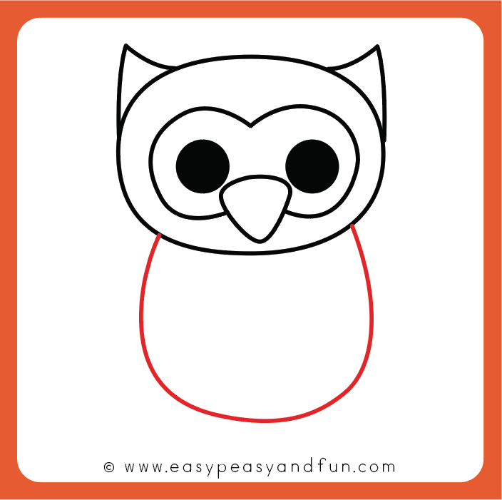 704x701 How To Draw An Owl - Owl Drawing Tutorial