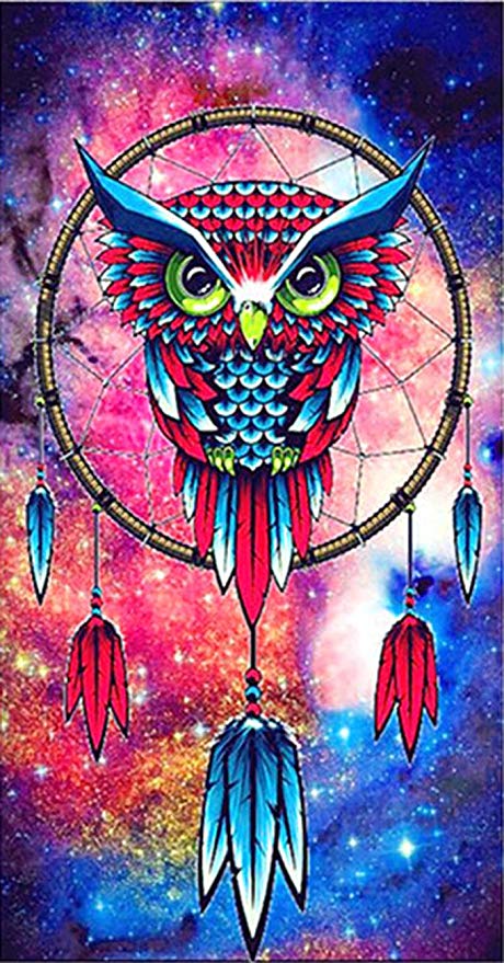 Owl Dream Catcher Drawing at PaintingValley.com | Explore collection of ...