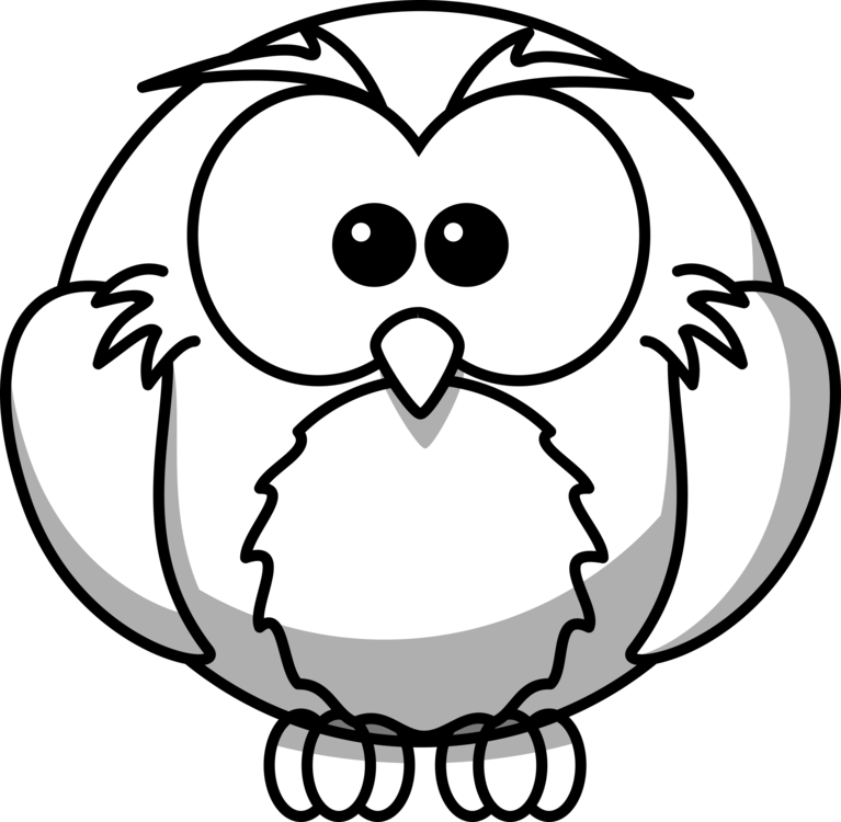 767x750 Owl Line Art Drawing Cartoon Graphic Arts Cc0 - Owl Line Drawing