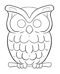 Owl Outline Drawing At Paintingvalley Com Explore Collection Of