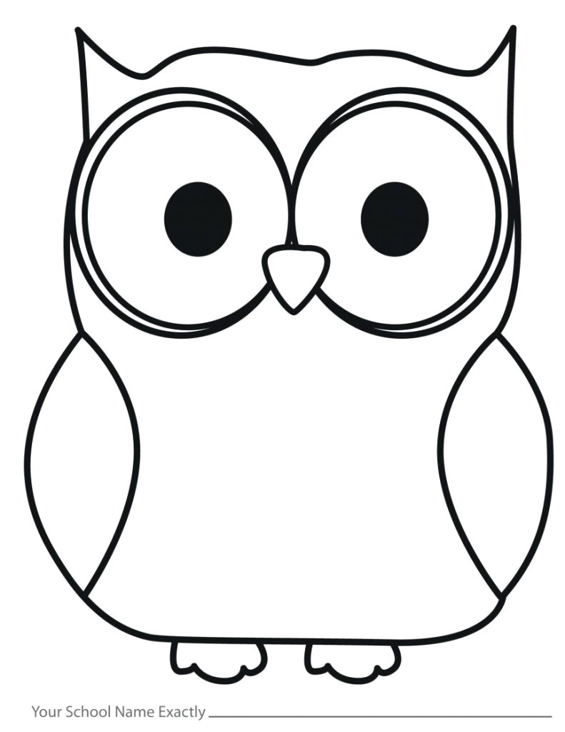 Owl Outline Drawing at PaintingValley com Explore collection of Owl