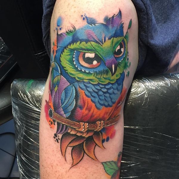 600x600 Owl Tattoos Ideas - Owl Tattoo Drawing