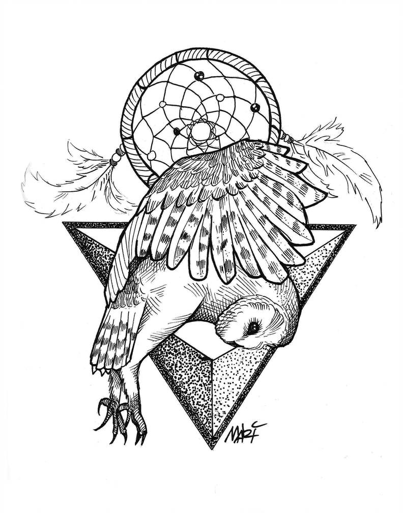 792x1009 Owl Tattoo - Owl Tattoo Line Drawing