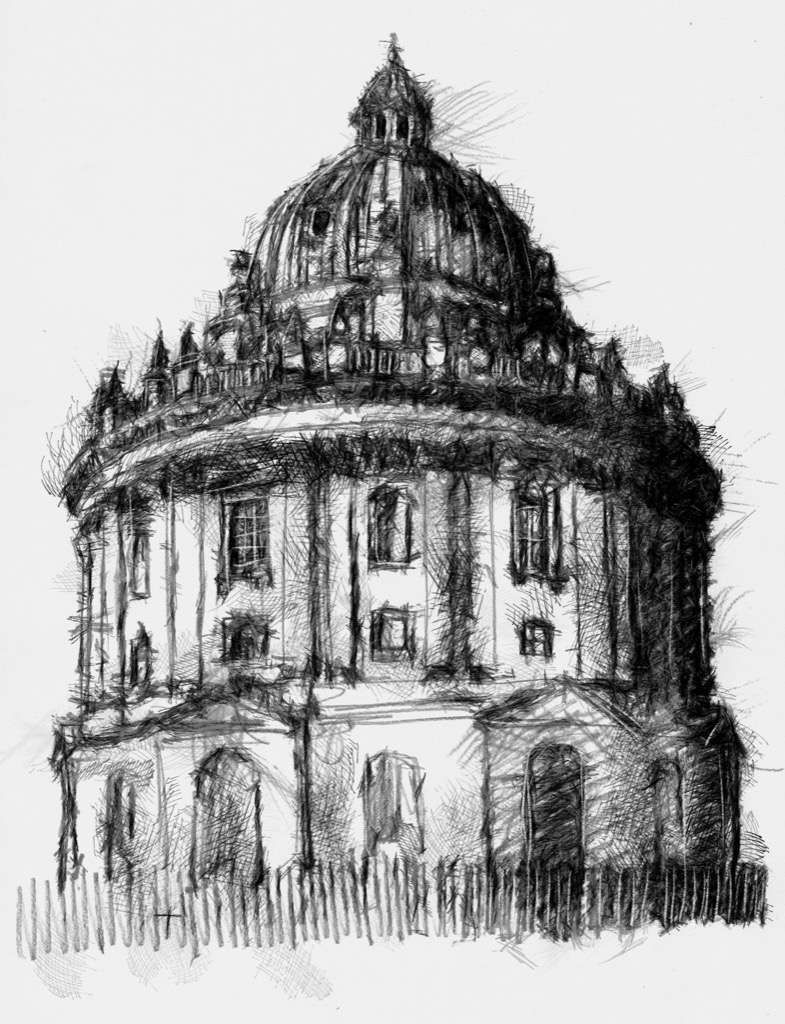 785x1024 Oxford Sean's Sketches Sketches, Drawings, Oxford - Oxford Drawing