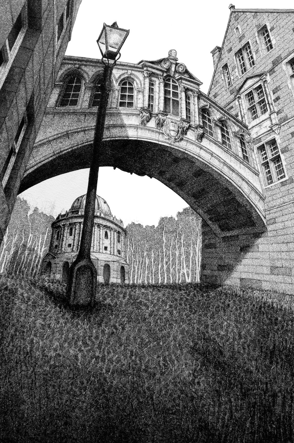 1000x1504 Oxford Drawings Drawing - Oxford Drawing