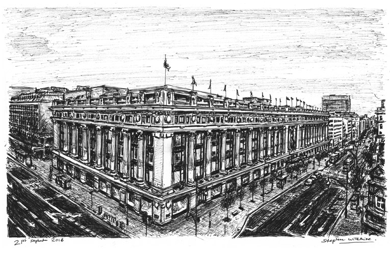 765x499 Selfridges, Oxford Street, London - Oxford Drawing