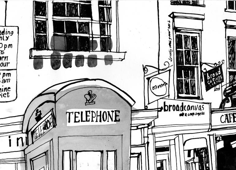 770x554 Broad Street, Oxford Drawing - Oxford Drawing