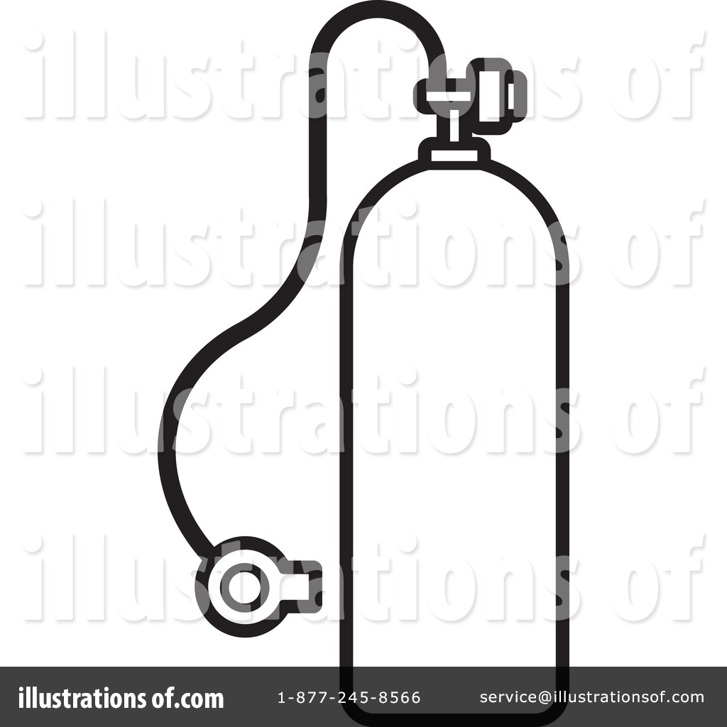 1024x1024 oxygen drawing scuba tank for free download - Oxygen Drawing
