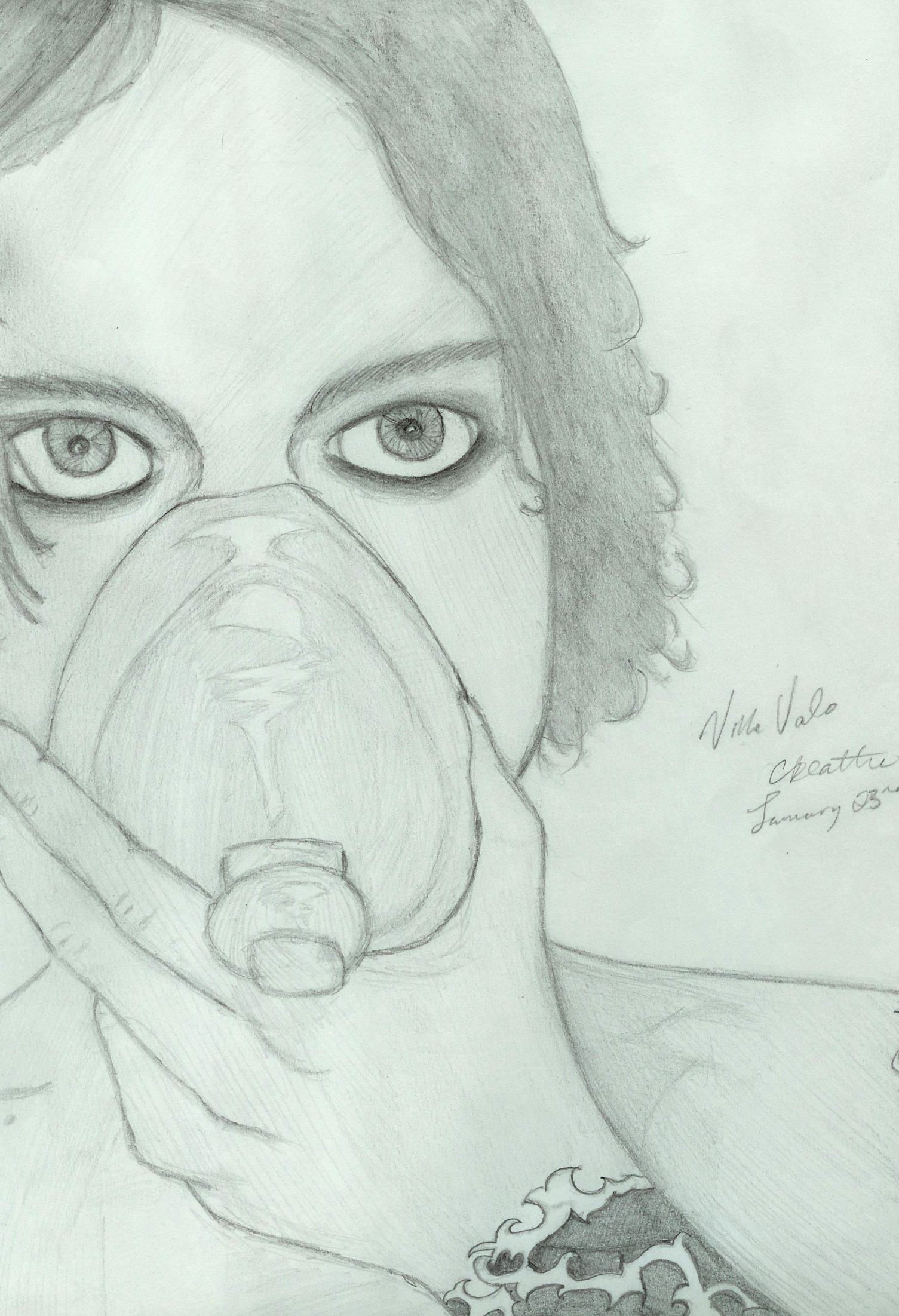 1505x2203 ville valo oxygen mask - Oxygen Mask Drawing