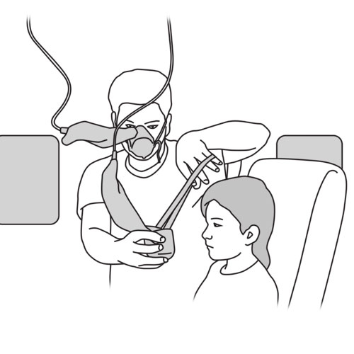 500x500 oxygen mask - Oxygen Mask Drawing