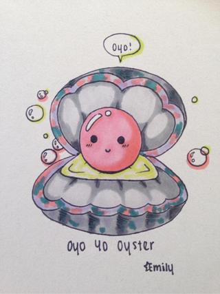 320x427 oyster drawing for my friend - Oyster Drawing