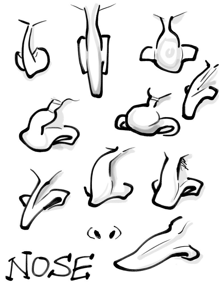 768x1024 cartoon caricatures few examples of drawing the nose drawing - Oyster Drawing Cartoon