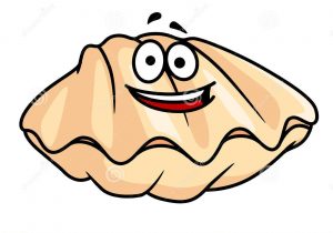 300x210 cartoon clam drawing cartoon clam clipart - Oyster Drawing Cartoon