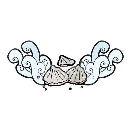 440x440 cartoon oyster stock vector - Oyster Drawing Cartoon