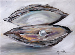 Oyster Pearl Drawing at PaintingValley.com | Explore collection of