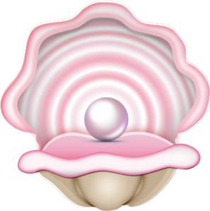 297x299 oyster with pearl clip art - Oyster Pearl Drawing