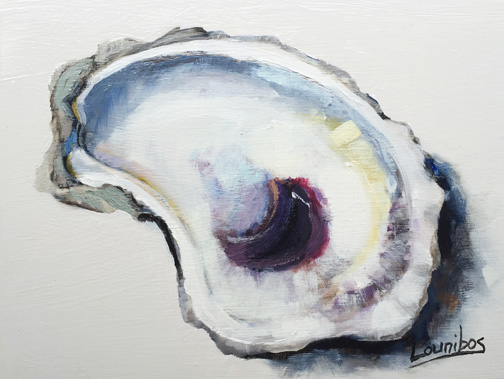 504x379 Oyster Shell Drawing - Oyster Shell Drawing