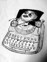 188x250 Random Drawing - Oyster Shell Drawing