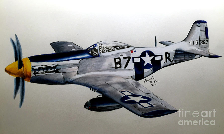 900x539 North American P Mustang Drawing - P 51 Mustang Drawing