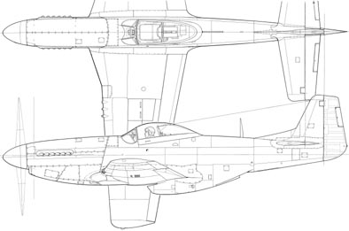 p51 mustang drawing easy