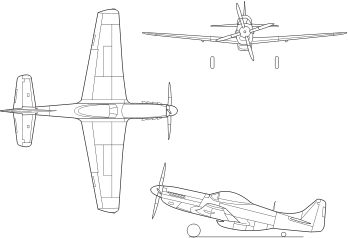 348x238 Filenorth American P Eg - P 51 Mustang Drawing