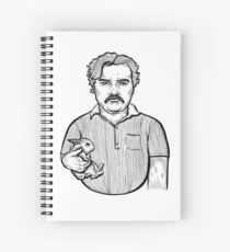 210x230 Pablo Escobar Drawing Spiral Notebooks Redbubble - Pablo Escobar Drawing