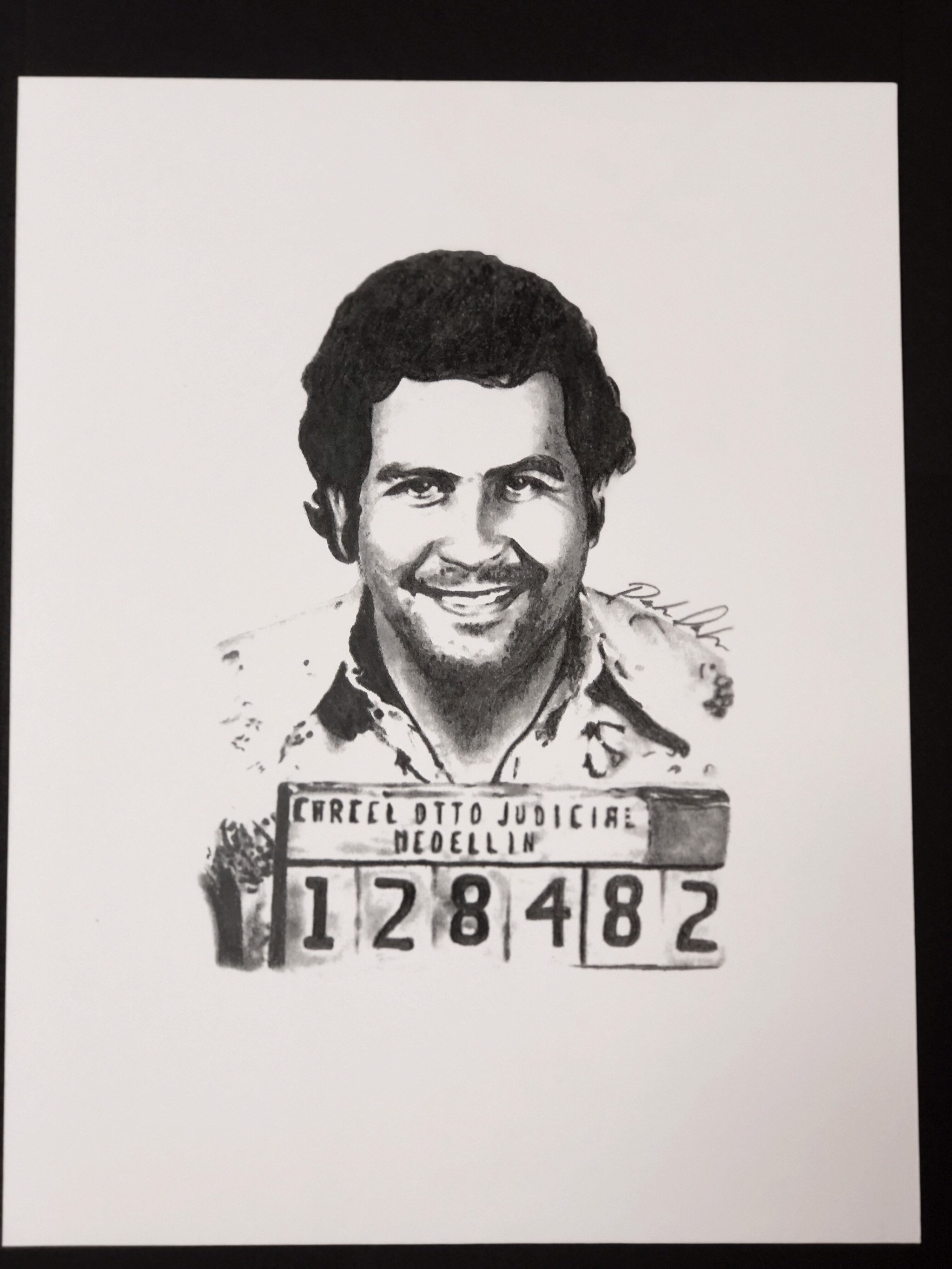 Pablo Escobar Drawing at PaintingValley.com | Explore collection of ...