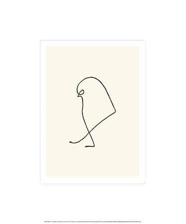 374x450 le moineau, serigraph - Pablo Picasso Drawings