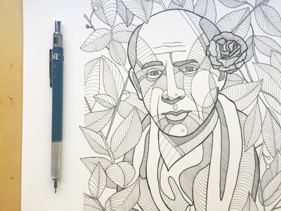 400x300 pablo picasso ink drawing - Pablo Picasso Drawings