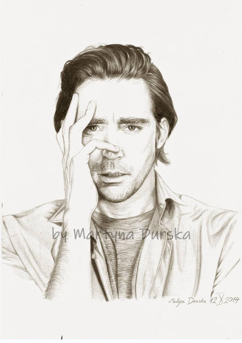 794x1122 Lee Pace Original Drawing Etsy - Pace Drawing