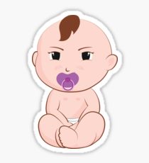 210x230 pacifier drawing stickers redbubble - Pacifier Drawing