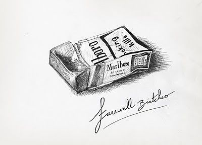 400x288 cigarette pack drawing - Pack Drawing