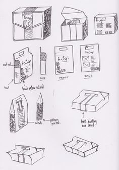 236x336 best task packaging sketches images food illustrations, food - Package Drawing