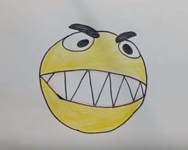 370x297 pac man drawing archives - Pacman Drawing