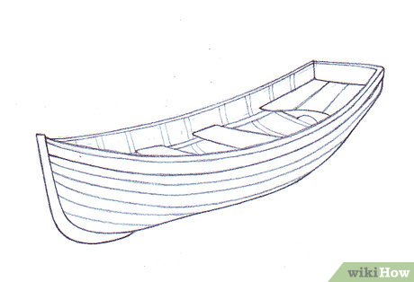 460x314 ways to draw a boat - Paddle Boat Drawing