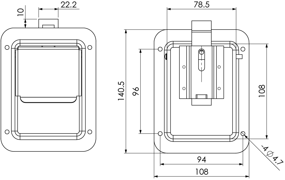 956x604 paddle handle no lock - Paddle Drawing