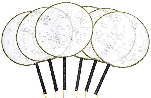 500x324 kingsnow pcs kids paper craft kits fans, drawing patterns paper - Paddle Drawing