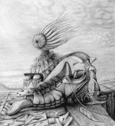 375x410 distance measured - Pain Drawing