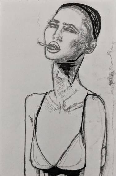 375x568 woman in pain drawing - Pain Drawing