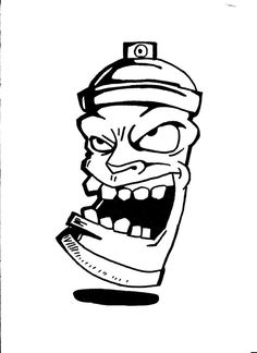 236x324 wizard projects to try wizard graffiti, drawings, graffiti drawing - Paint Can Drawing