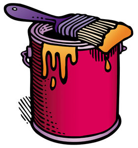 280x300 Free Stock Photos - Paint Can Drawing