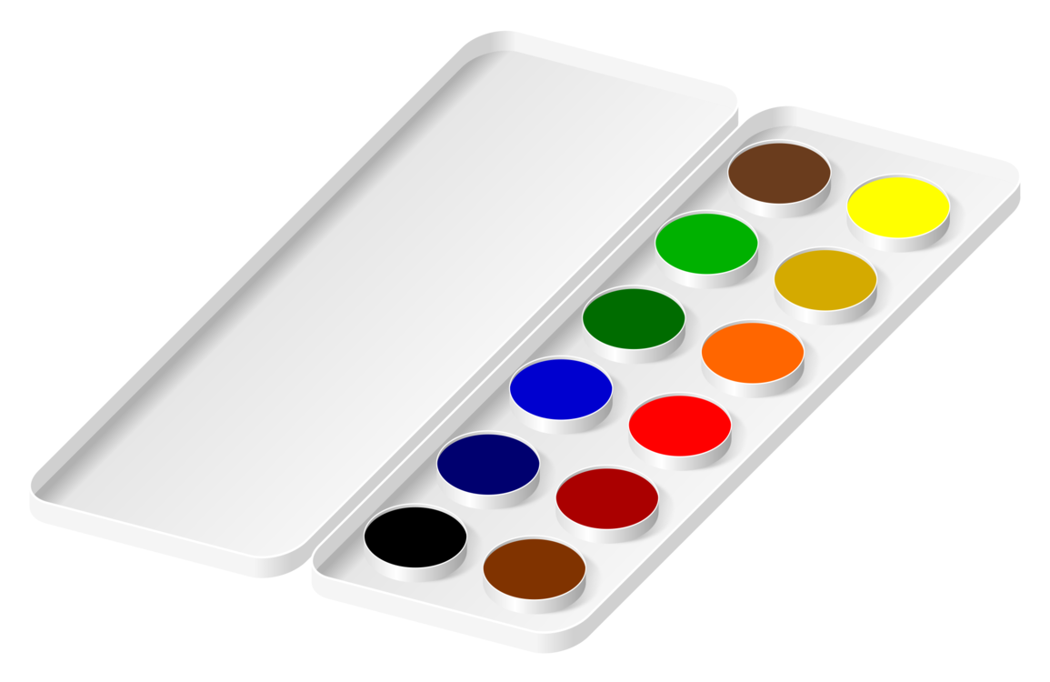 1155x750 watercolor painting palette drawing cc0 - Paint Palette Drawing