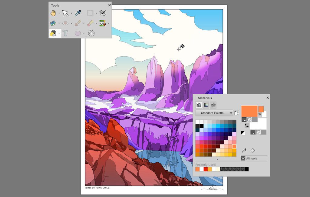 1024x650 Paintshop Pro - Paint Shop Pro Drawing