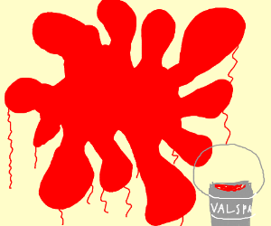 300x250 Paint Splatter Drawing - Paint Splatter Drawing