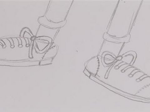 Pair Of Shoes Drawing at PaintingValley.com | Explore collection of ...