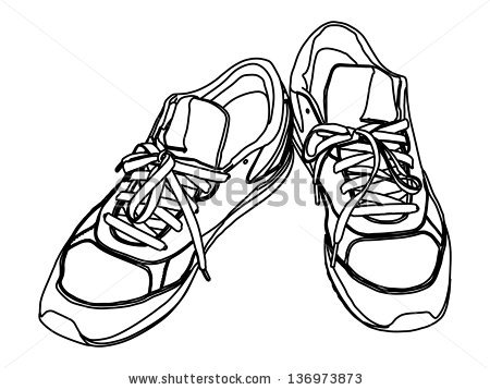 Pair Of Shoes Drawing at PaintingValley.com | Explore collection of ...