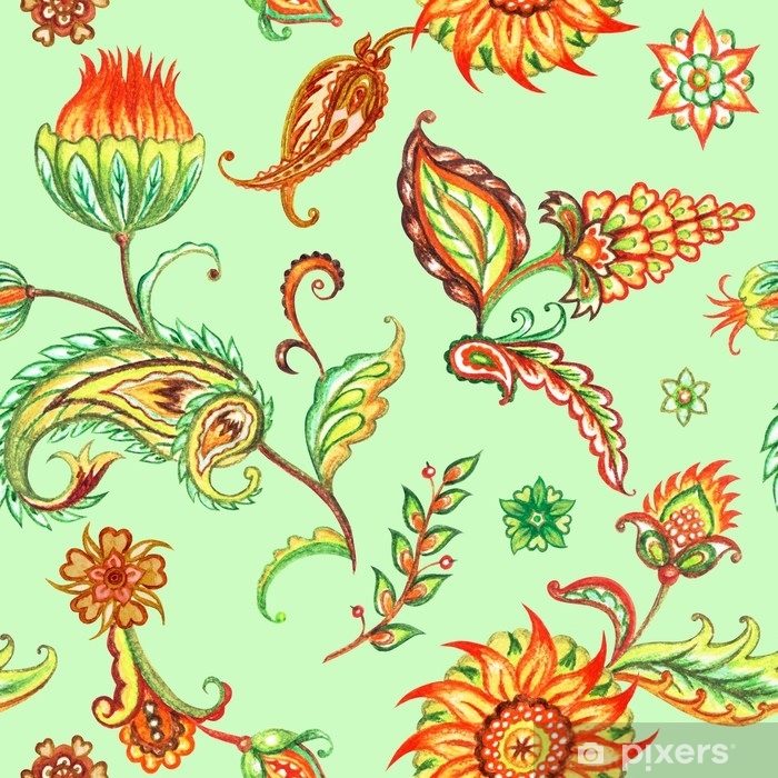 700x700 seamless paisley pattern decorative ethnic pattern of abstract - Paisley Design Drawing